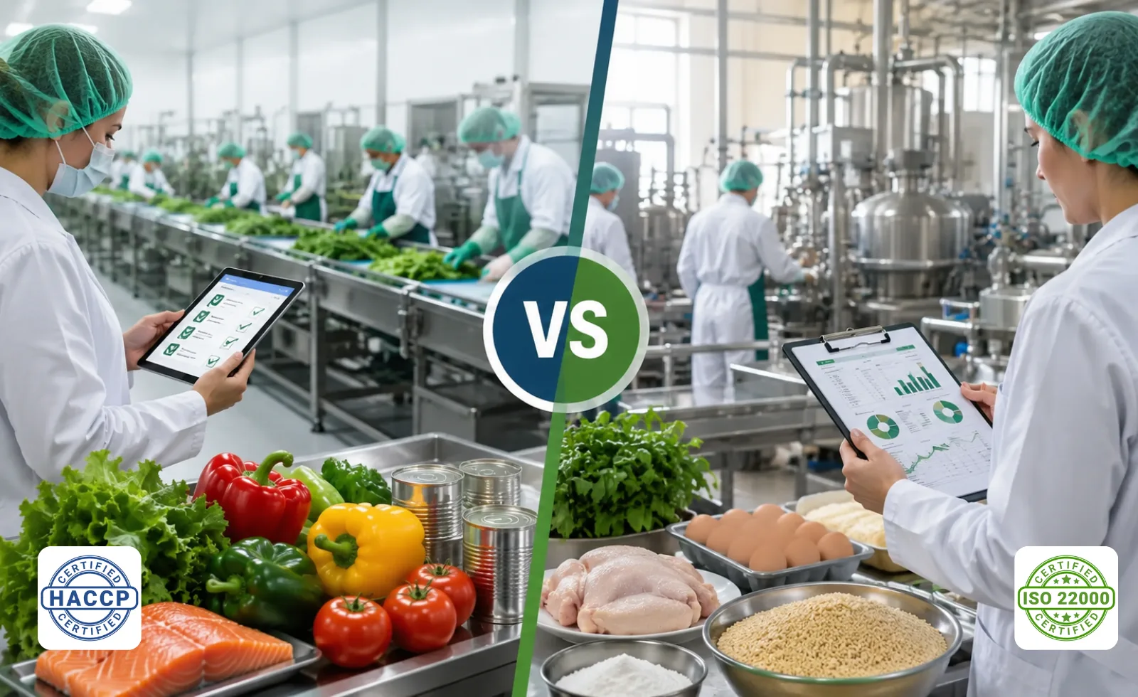 HACCP vs ISO 22000 What's the Difference