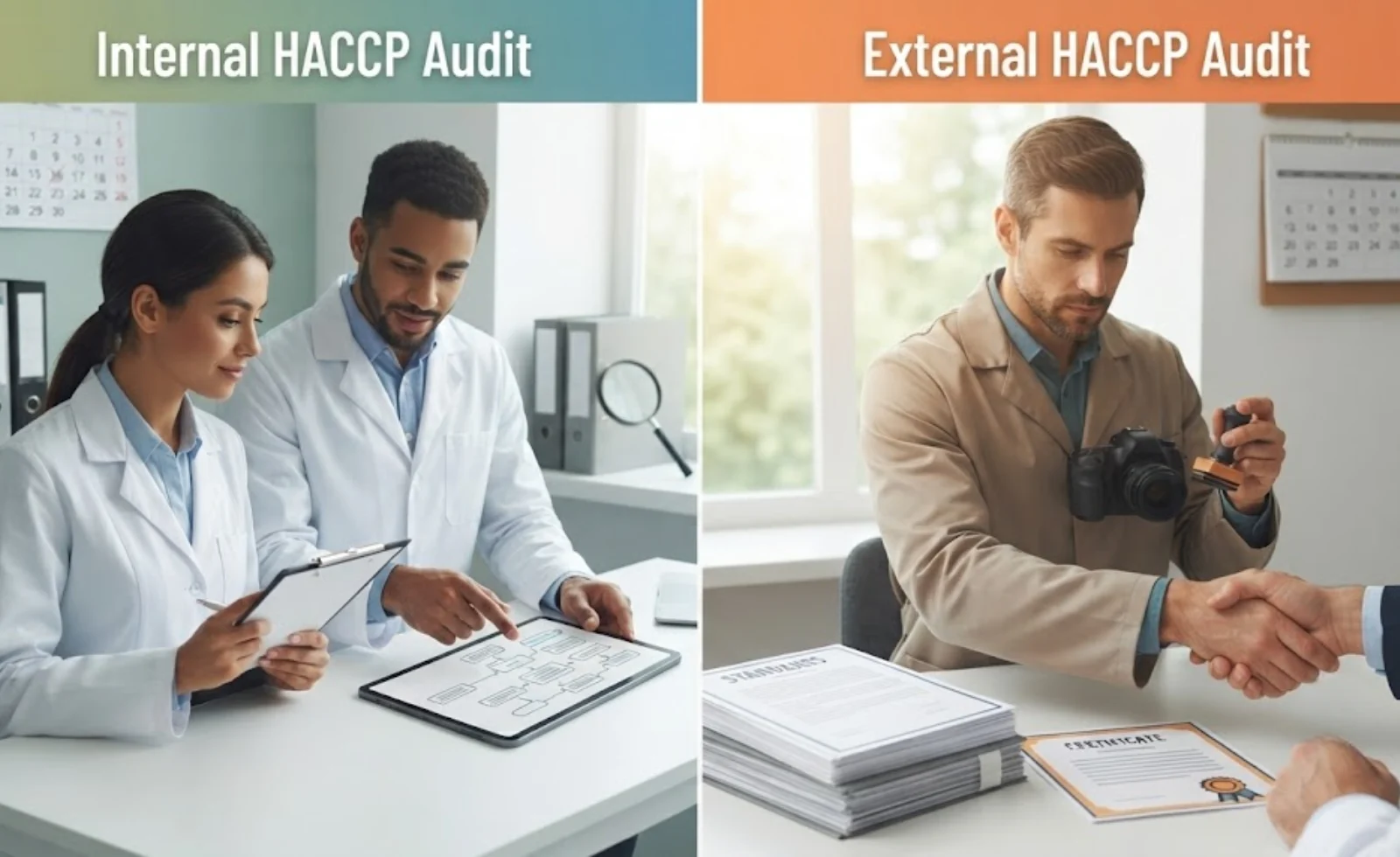 Internal vs External HACCP Audits What’s the Difference